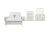 Picture of BICTON Bedroom Combo Set in Queen Size (White) - 4PC Combo Set