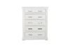 Picture of BICTON Bedroom Combo Set in Queen Size (White) - 4PC Combo Set
