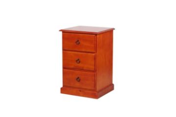 Picture of ROSEWOOD Bedside Table (Reddish Brown)