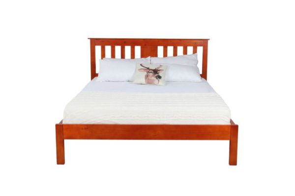 Picture of ROSEWOOD Bed Frame in Queen Size (Reddish Brown)