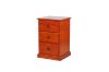 Picture of ROSEWOOD 4PC Bedroom Set in Queen Size (Reddish Brown)