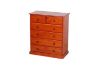 Picture of ROSEWOOD 4PC Bedroom Set in Queen Size (Reddish Brown)