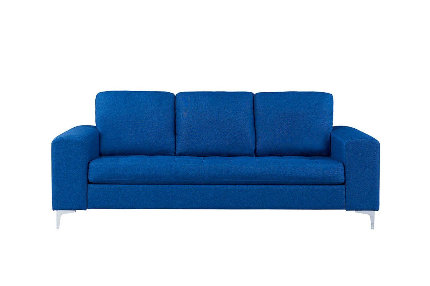 NIXON 3+2 Seater with Ottoman Fabric Sofa (Blue)