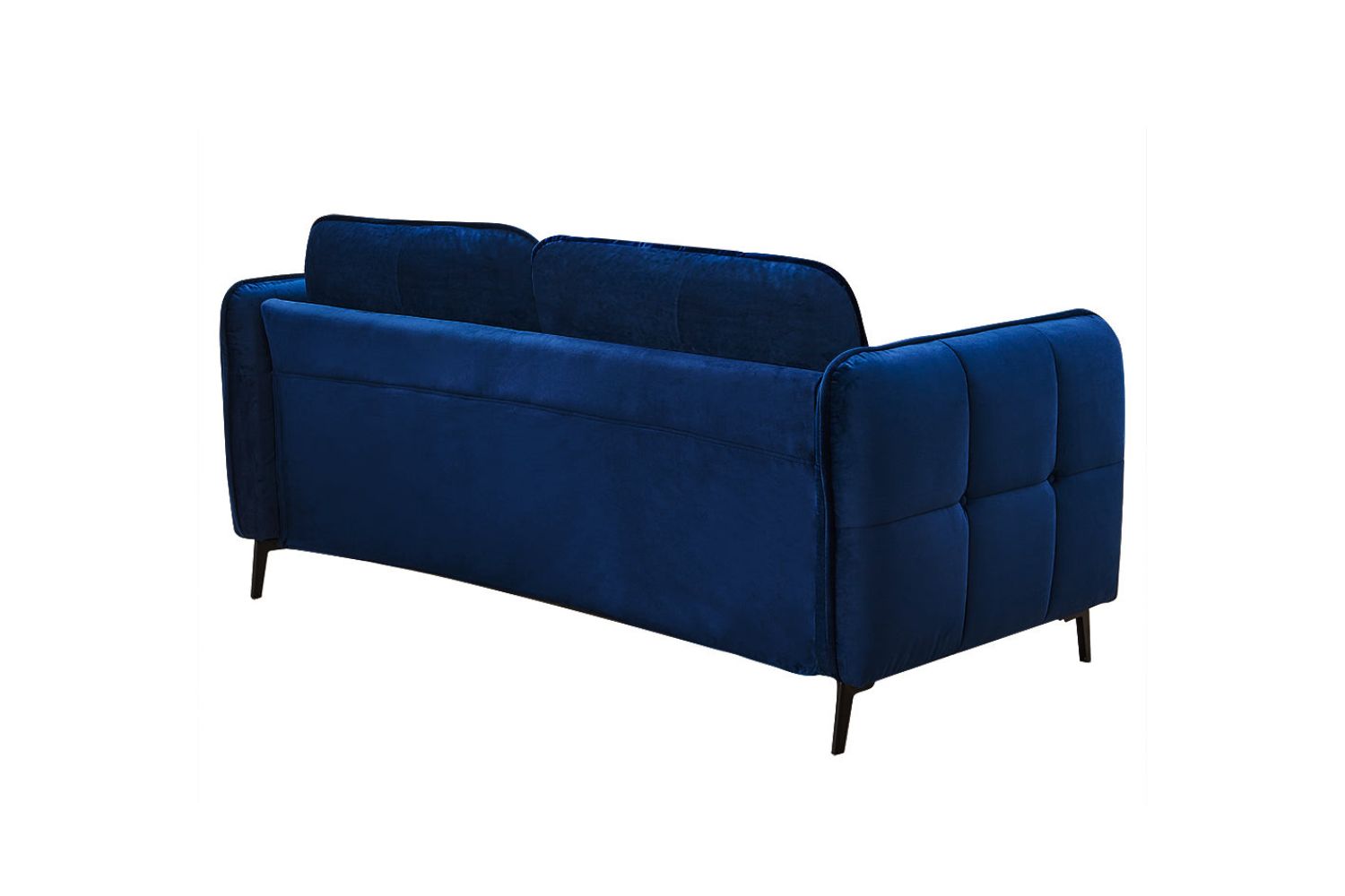 AMBERLEY Velvet Sofa (Blue) 2 Seater