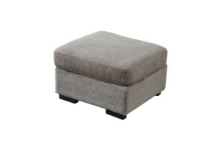 Picture of WILLOW Fabric Sofa (Light Grey) - Ottoman