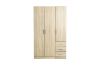 Picture of BESTA Wall Solution Modular Wardrobe -  3 DOOR 3 SHORT DRAWER (BDFG)