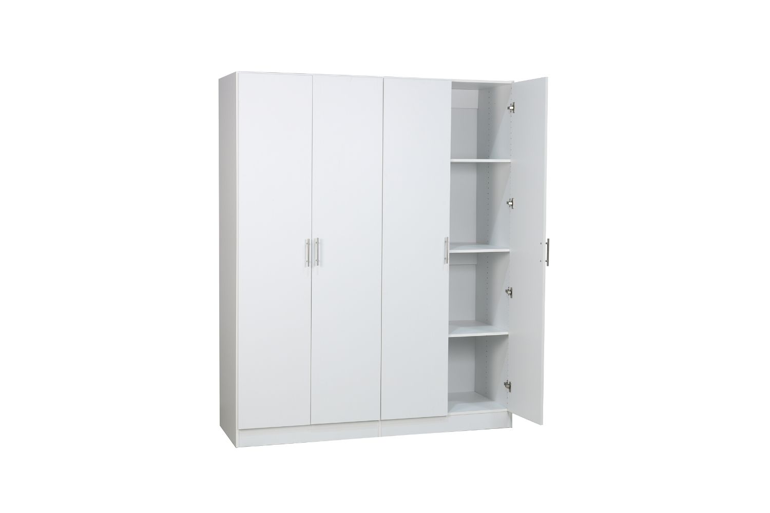 BESTA 4 DOOR Wall Solution Modular Wardrobe (BFFGG) Oak Colour