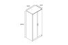 Picture of BESTA Wall Solution Modular Wardrobe - 2 DOOR (AFG)