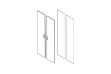 Picture of BESTA Wall Solution Modular Wardrobe - Part F (Oak Colour)