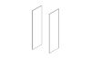 Picture of BESTA Wall Solution Modular Wardrobe - Parts for Customisation (White Colour)