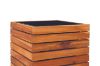 Picture of BISTRO Outdoor Square Wooden Pot/Planter with Steel Legs (32x32x60)