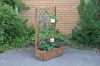 Picture of BISTRO Outdoor Wooden Flower Pot with Trellis (Medium) (80x38x150)