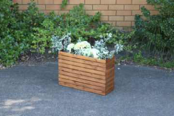 Picture of BISTRO Outdoor Rectangular Wooden Pot/Planter (63x23x41)