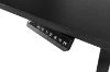 Picture of SUMMIT Adjustable Height Desk (Black Top) - 120 Width Desk Top