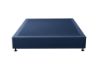 Picture of PRESTIGE Queen Bed Base (Navy Blue) - Bed Base with Wheel Legs
