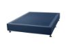 Picture of PRESTIGE Queen Bed Base (Navy Blue) - Bed Base with Wheel Legs