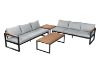 Picture of AMBERLEY Aluminum Frame Sectional Outdoor Sofa Set with Coffee Table & Corner Table