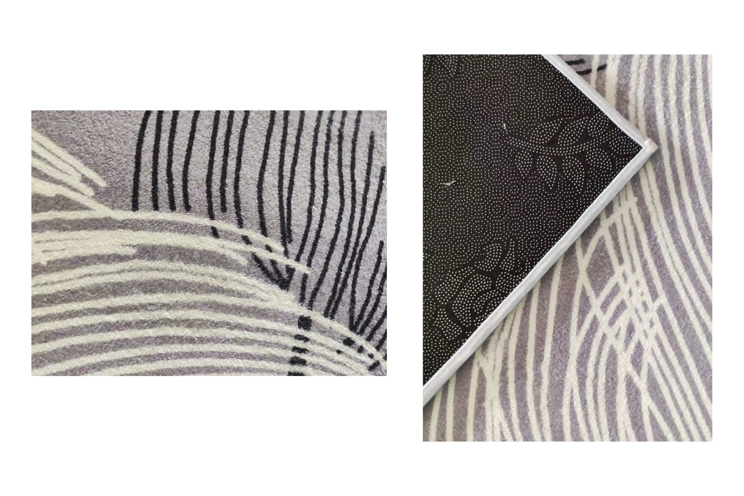 MONOCHROME FEATHERS Rug (160x230cm)