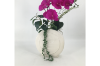 Picture of ARTIFICIAL PLANT Pink Orchid with Round White Vase (H55cm)