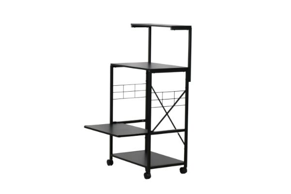 Picture of CARTER 120cmx60cm Kitchen Shelf (Black)