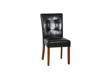 Picture of SOMMERFORD Tufted PU Leather Dining Chair (Black)