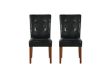 Picture of SOMMERFORD Tufted PU Leather Dining Chair (Black) - 2PC in 1 Carton