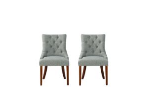 Picture of TYLER Dining Chair (Light Grey) - 2 Chairs in 1 Carton