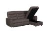 Picture of NOIRE Sectional Power Reclining Sofa Seat with Storage Chaise