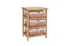 Picture of SIENA 3 Drawers Cabinet (Wicker Basket)