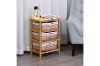 Picture of SIENA 3 Drawers Cabinet (Wicker Basket)