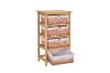Picture of SIENA 4 Drawers Cabinet (Wicker Basket)