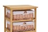 Picture of SIENA 4 Drawers Cabinet (Wicker Basket)