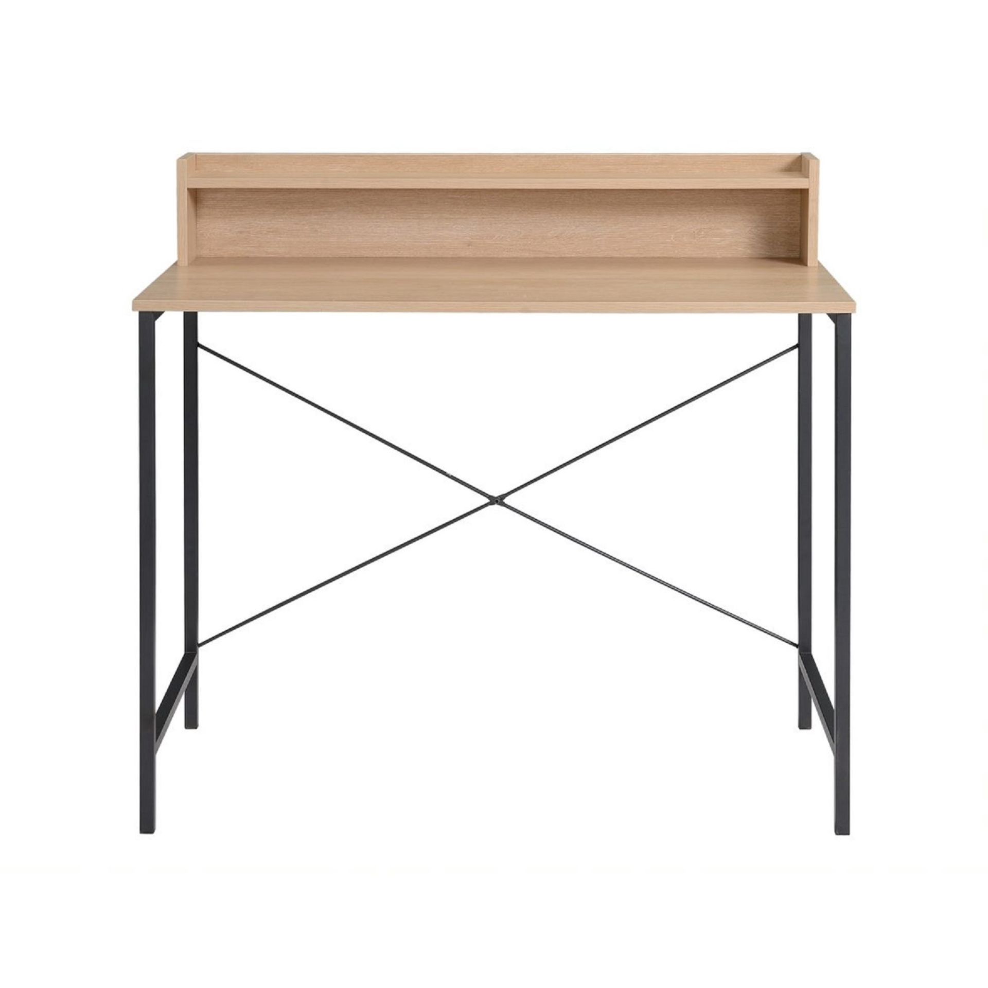 HUDSON Computer Desk with Hutch