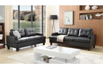 Picture of KNOLLWOOD 3/2 Seater Sofa Set (Black)