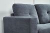 Picture of NEBULA Sectional Sofa with Storage Ottoman & Drop-Down Console (Dark Grey) - Facing Left