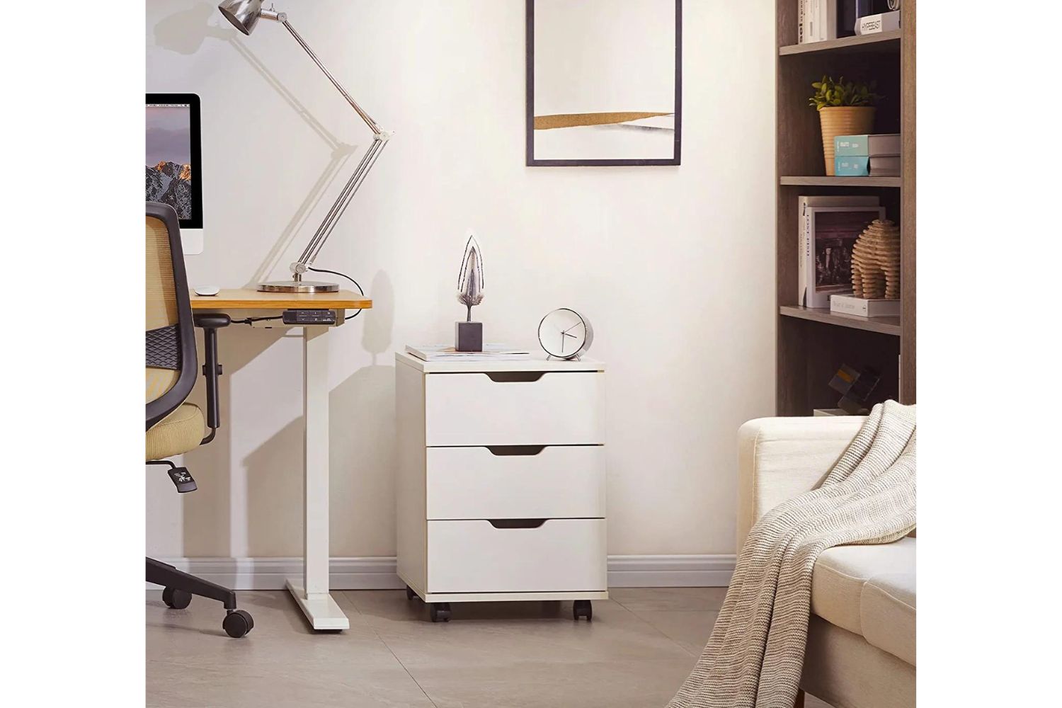 ATLAS 3Drawer File (White)