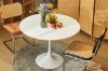 Picture of TULIP Dining Set - 80cm Table with 2 Chairs (White)