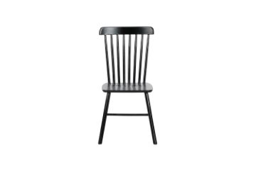 Picture of WINDSOR Rubber Wood Dining Chair (Black) - Each