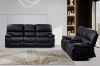 Picture of BOSTON Reclining Sofa (Black) - 3 Seater with 2 Recliners + Drop Down Console (3RRC+2RRC)