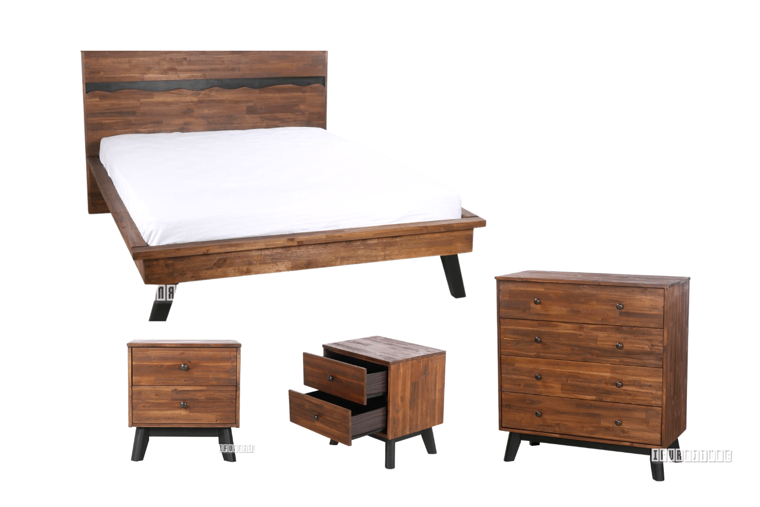 CALLA Bedroom Combo - 4PC Combo (Queen Size)
