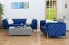 Picture of MANCHESTER Blue Sofa - 3+2 Set