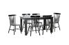 Picture of VICTOR 5PC/7PC Dining Set (Black)