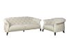 Picture of TORONTO Button Tufted Genuine Leather Sofa - 3 Seater