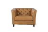 Picture of VICTOR 1 & 4 Seater Tuxedo Style Full 100% Genuine Leather Sofa (Vintage Leather Finish)