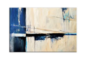 Picture of ABSTRACT ART (ILLUSION II) - Frameless Canvas Print Wall (120cmx80cm)
