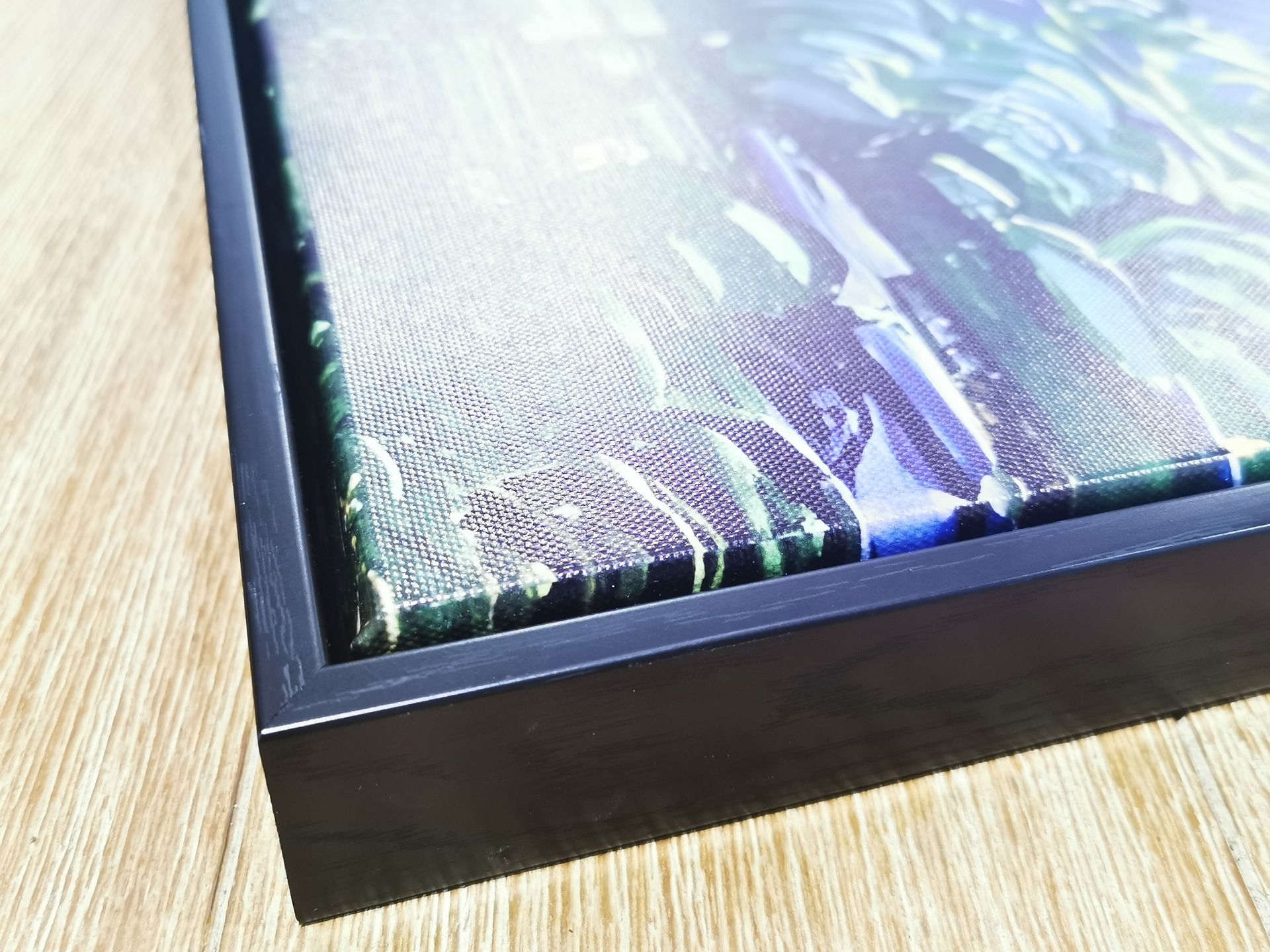 STEWART ISLAND NEW ZEALAND Black Framed Canvas Print Wall Art