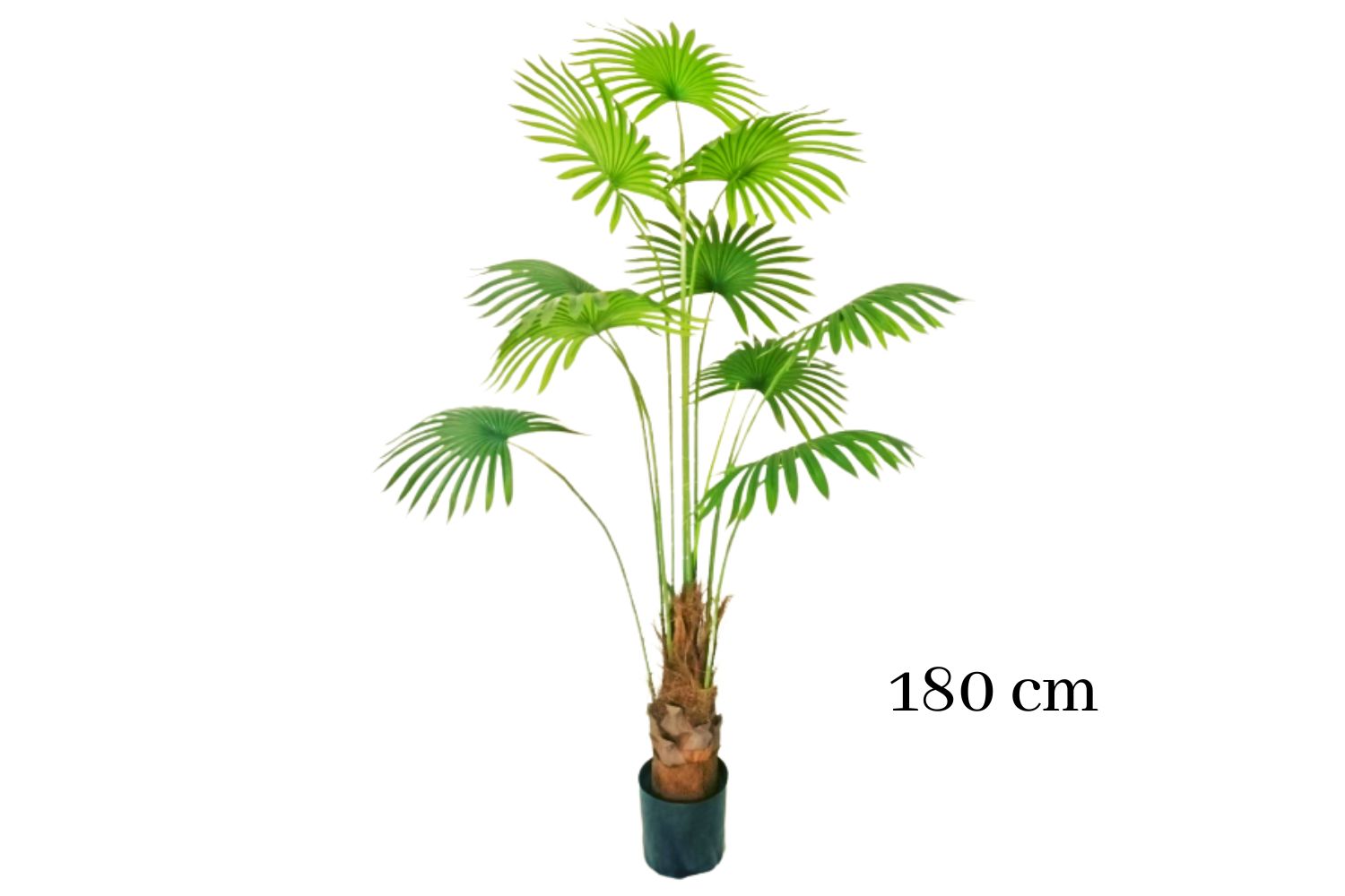 ARTIFICIAL PLANT Fan Palm Tree (H180cm)