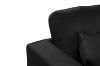 Picture of KLARA Reversible Chaise Sectional Sofa (Black)