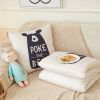 Picture of 2-in-1 Multifunction Throw Pillow & Cotton Blanket/Quilt (Bear)