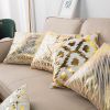 Picture of GOLD COLLECTION Bronzing Gold Fabric Pillow with Inner Assorted - Cushion 12897